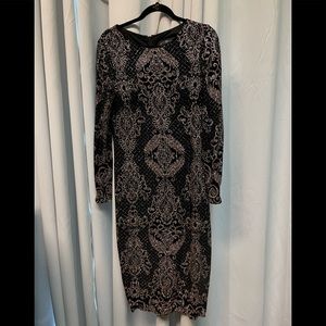 Betsy Adam Black Dress